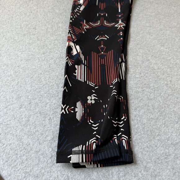 Sweaty Betty The Power Leggings Black Blue Brown Aztec‎ Print Athletic Womens XS - Picture 12 of 14